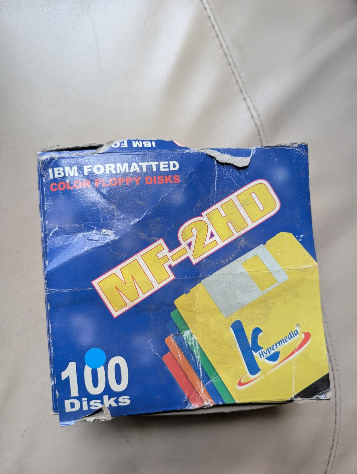 100 Khypermedia MR-2HD FLOOPY Disks IBM Formatted