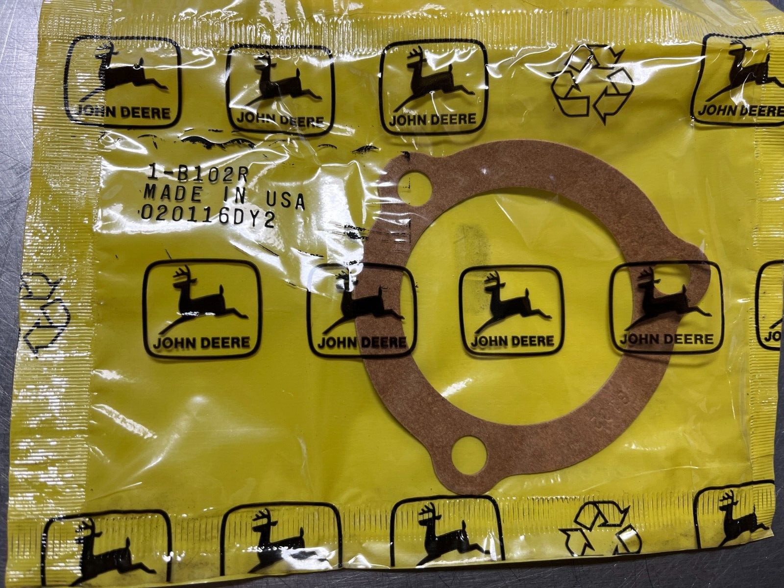 B102R   Genuine OEM   John Deere  GASKET