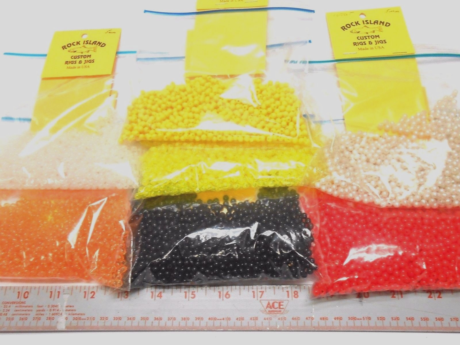 ROCK ISLAND BEADS 5mm 1000 CT