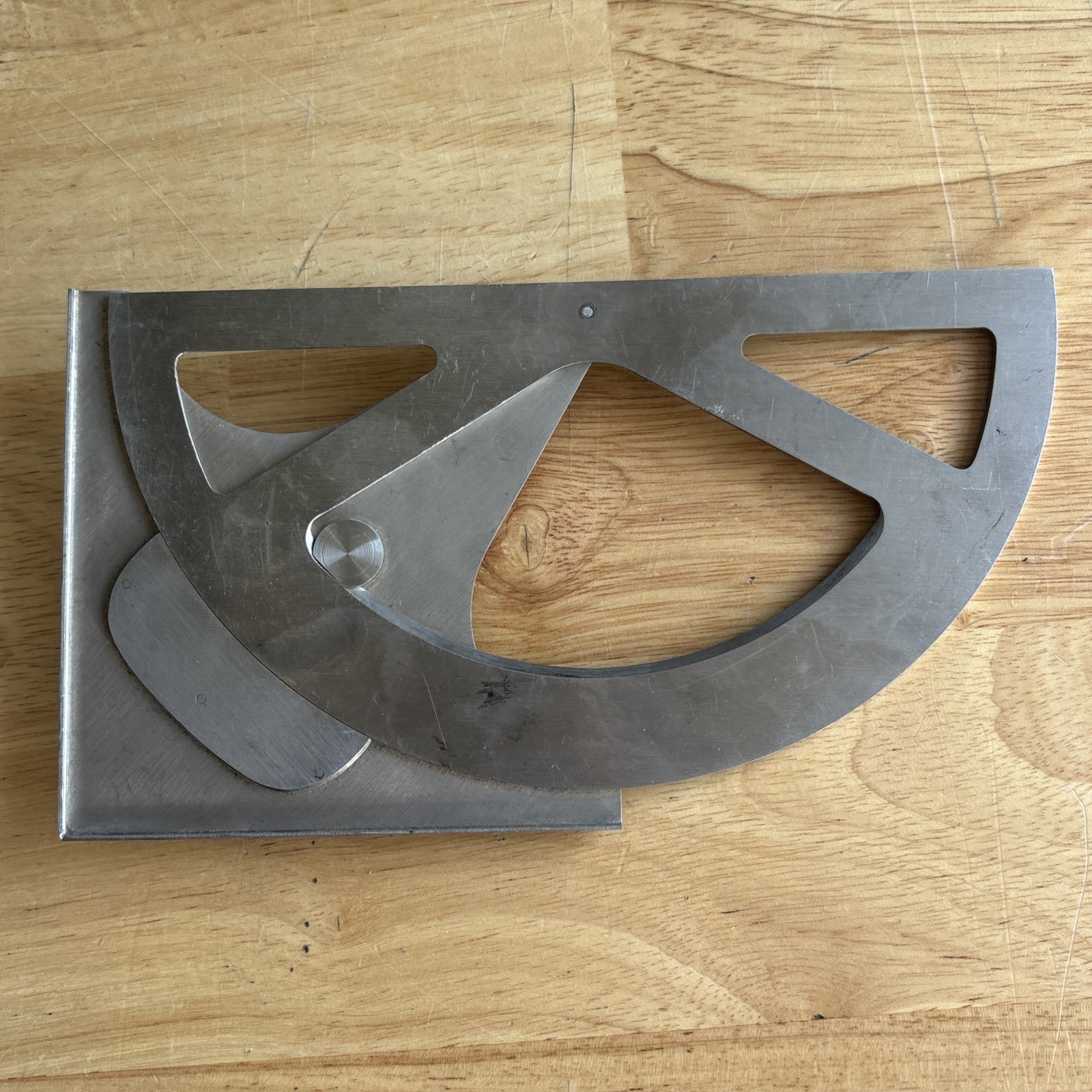 Starrett Draftsman Protractor No. 361 Machining Drafting Engineering Vtg USA