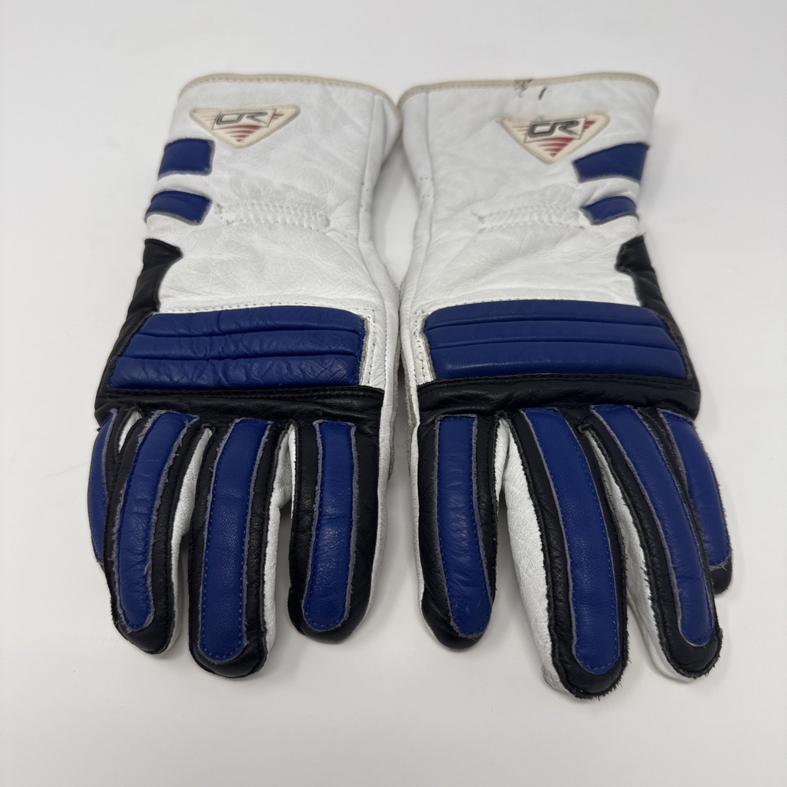 CR Padded Blue and White Gloves - Please Read & See Pics!