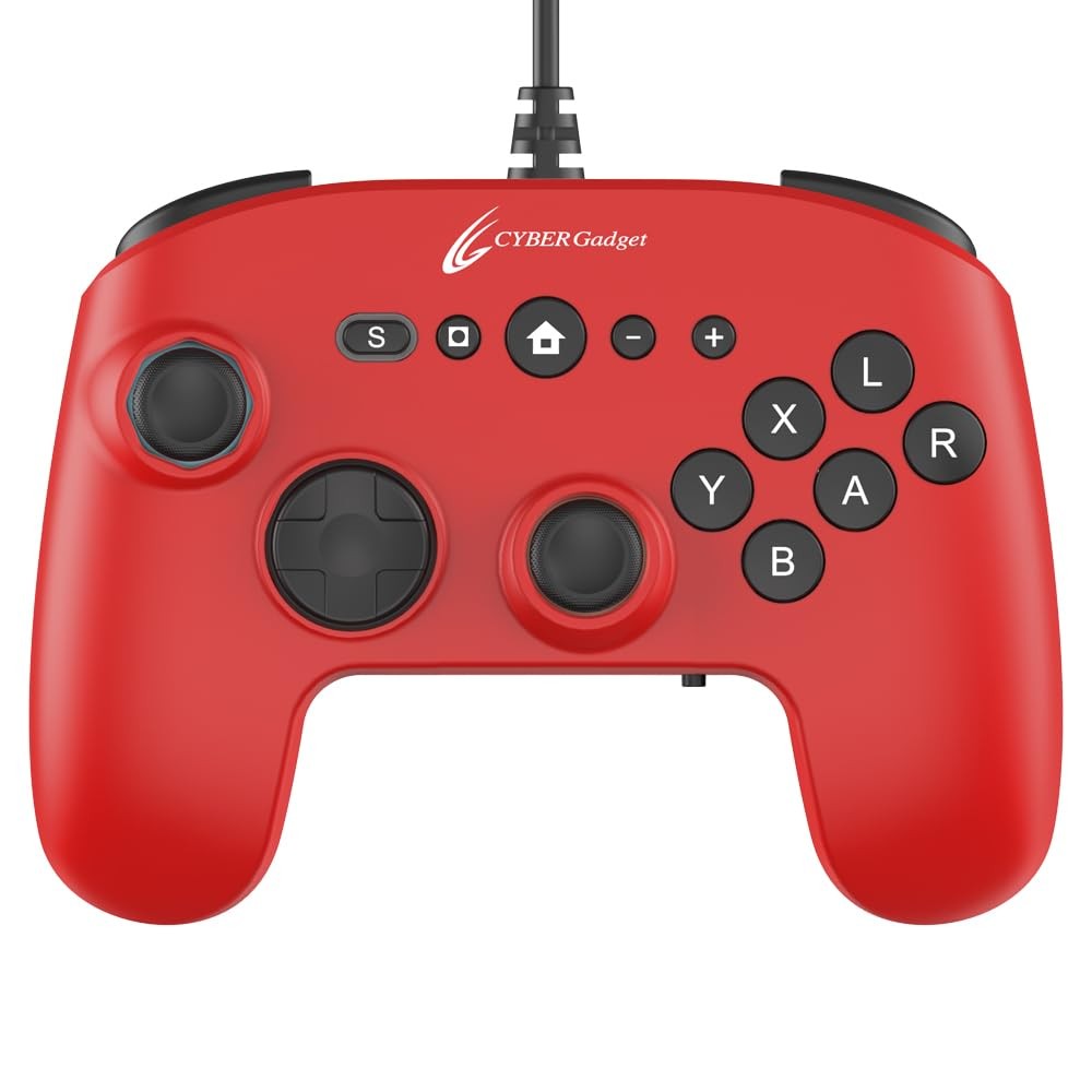 CYBER Gaming Controller 6B Wired Type Red