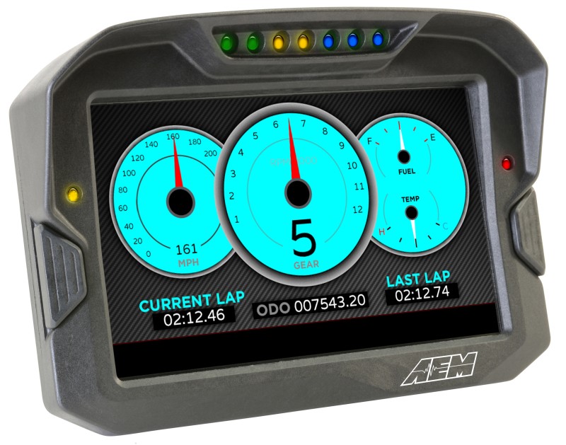 AEM 30-5702 CD-7G Carbon Digital Dash Display