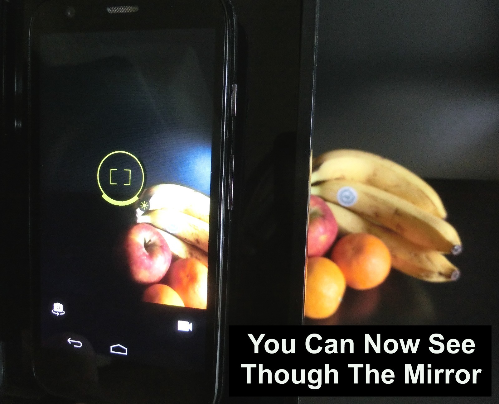 Cell Phone Hidden Camera,Turn Your iPhone Into a Spy Camera! One/Two Way Mirror!