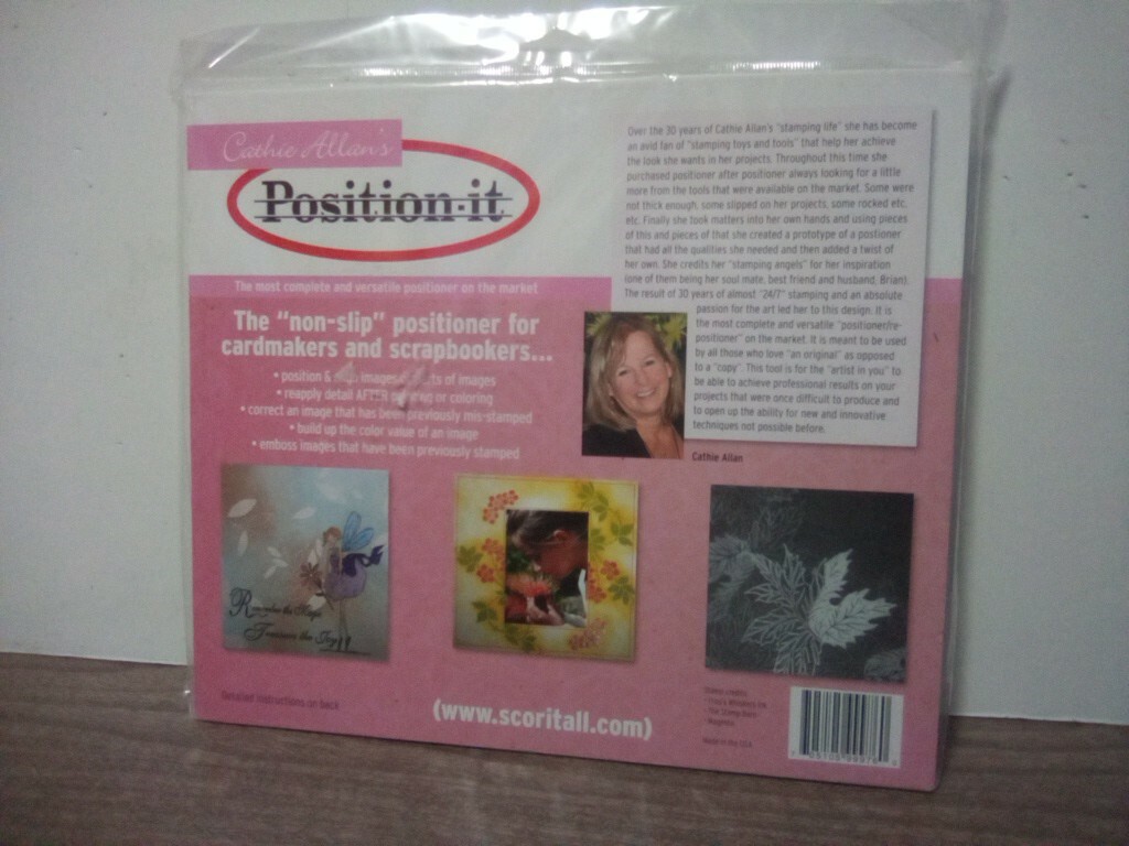 Cathie Allan's Position It Non-slip Positioner for Card makers Scrapbookers
