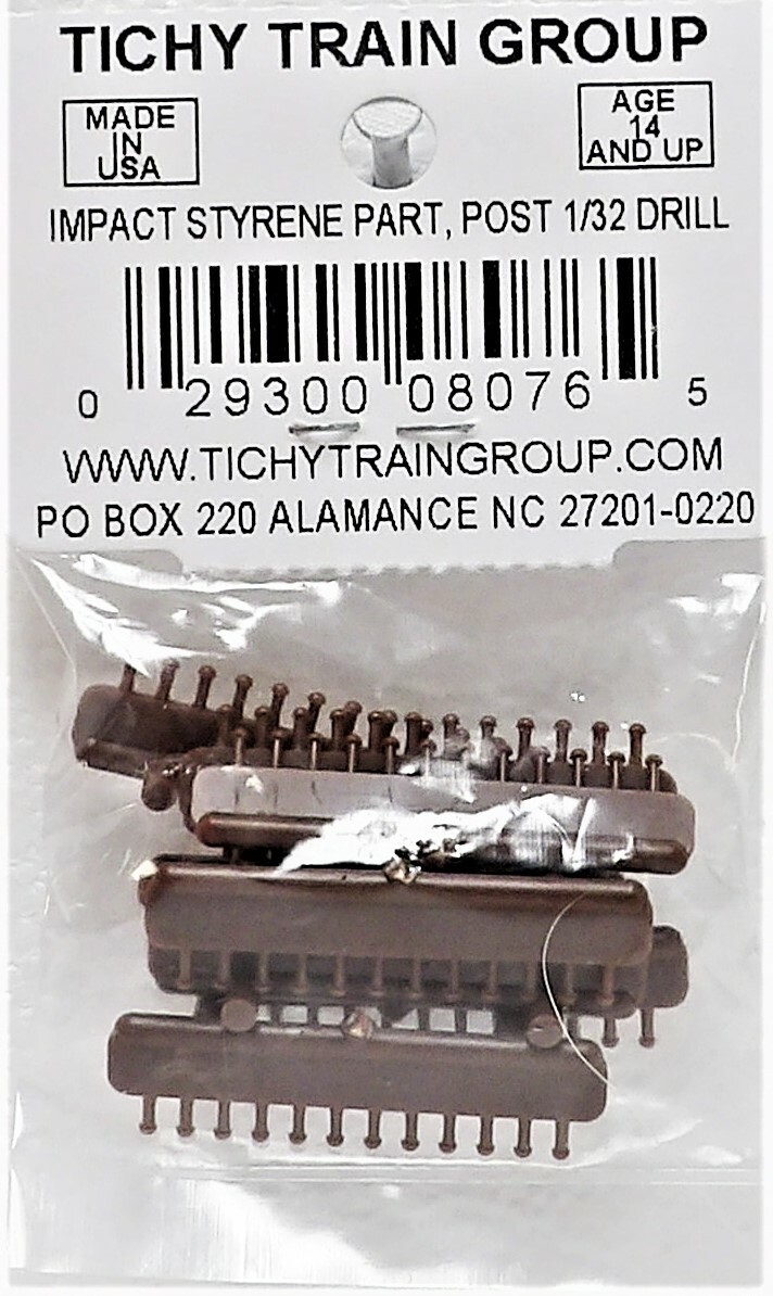 HO Scale Tichy Train Group 8076 Scale Rivet Heads .050" Diameter pkg (96)