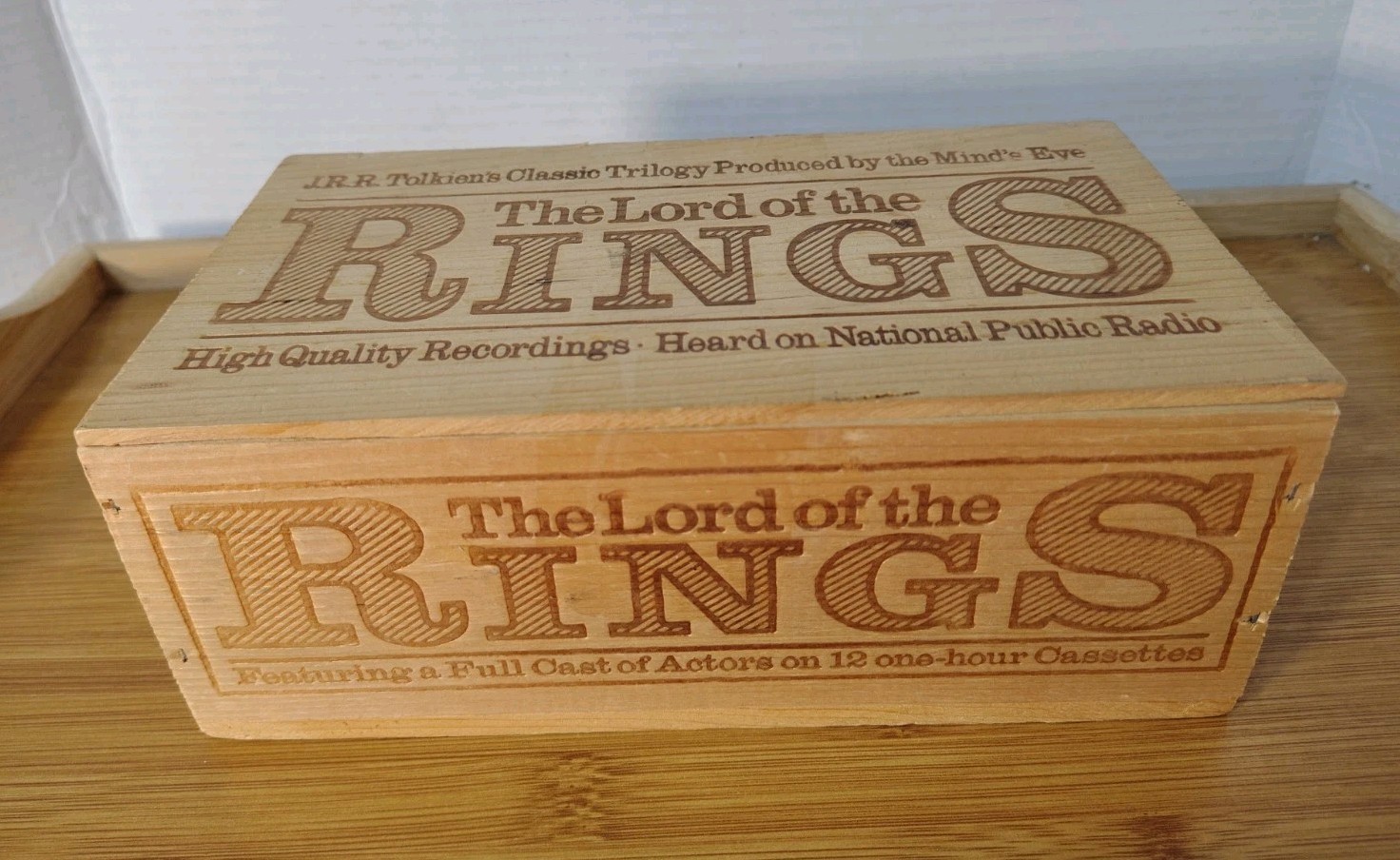 The Lord of the Rings Cassette Recordings. The Minds Eye. VGC. Tested ⛰️🐉🗡️