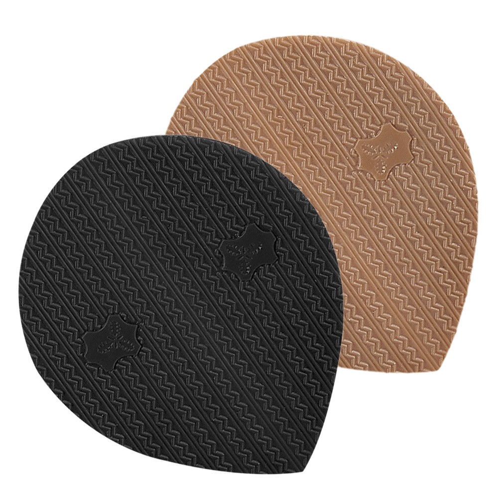 2 Pcs PU Shoe Sole Pads Heel Replacement Non Protector for Shoes