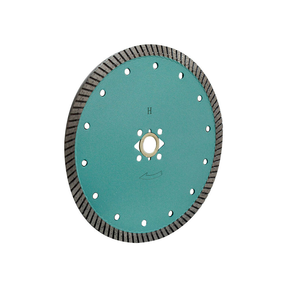 Narrow Turbo Diamond Saw Blade 7" Wet Dry Cutting Marble Stone DM 7/8"-5/8"Arbor