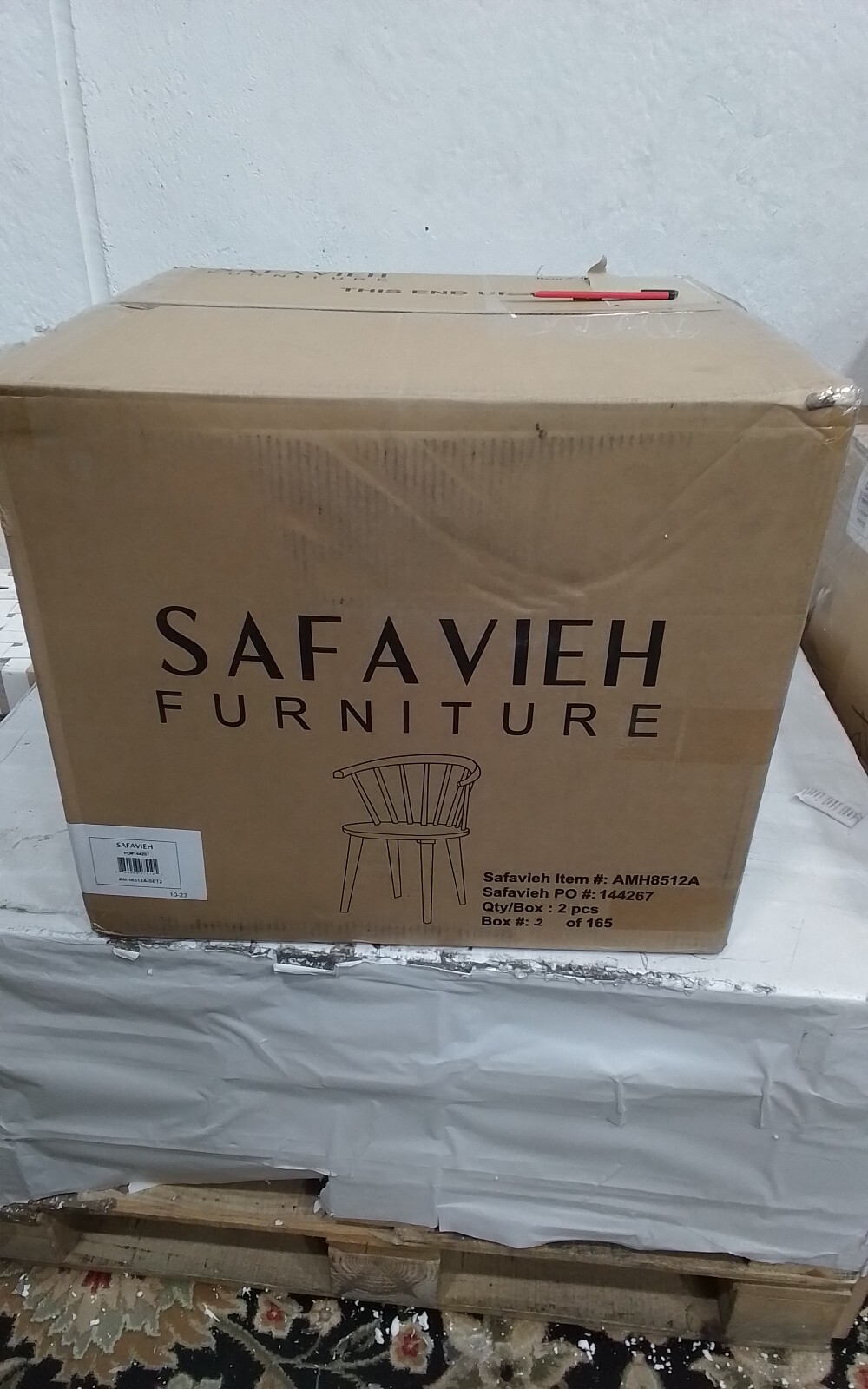 Safavieh BLANCHARD SIDE CHAIR, Reduced Price 2172746709 AMH8512A