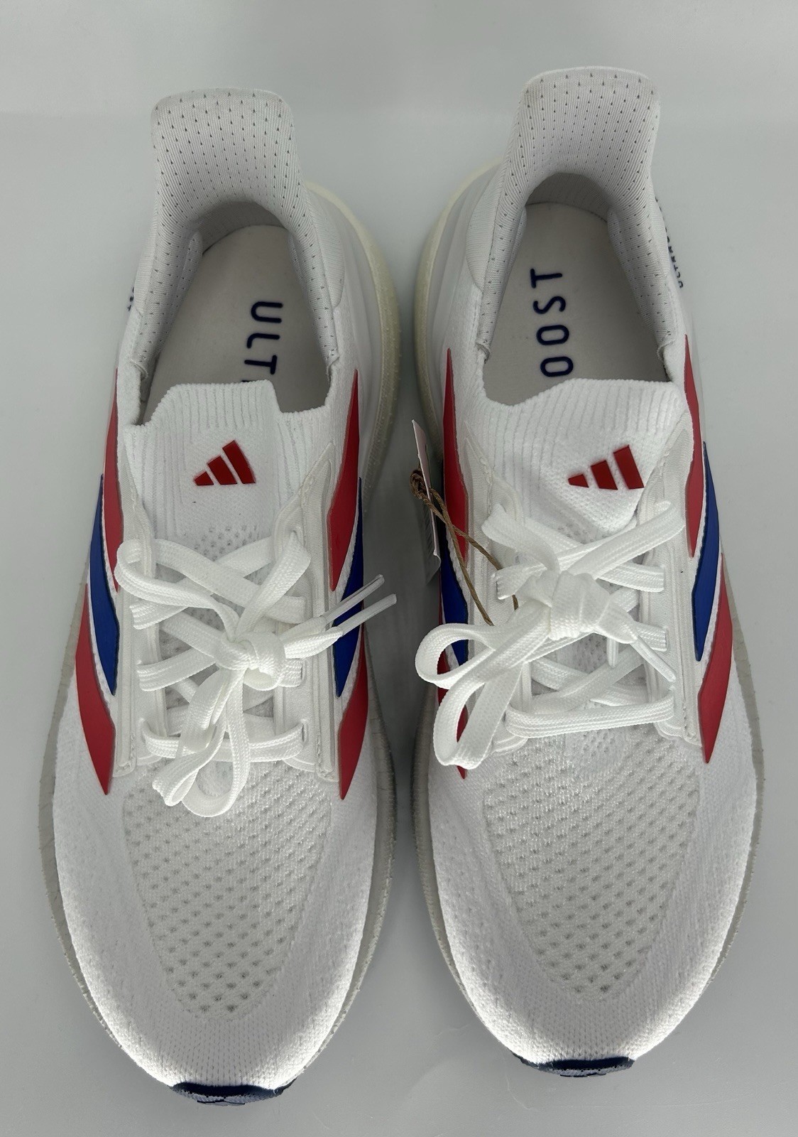 Adidas UltraBoost 5X Men’s Shoes Cloud White Style JH9040 USA Blue Red