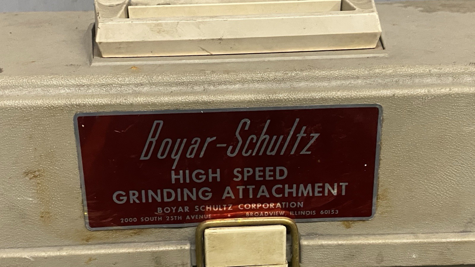 Boyar Schultz high Speed ID Surface Grinder Attachment