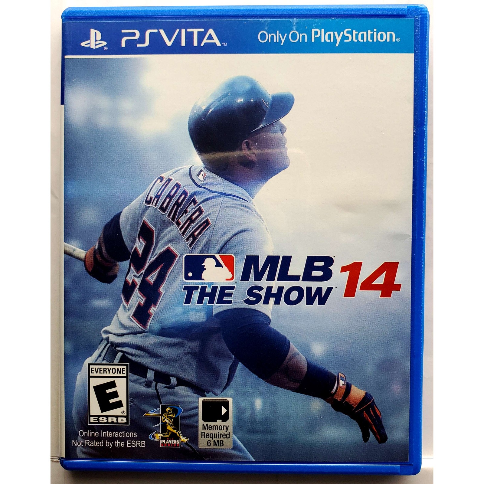 No Game, Box Only - MLB 14 The Show - Sony Playstation Vita PSV Excellent