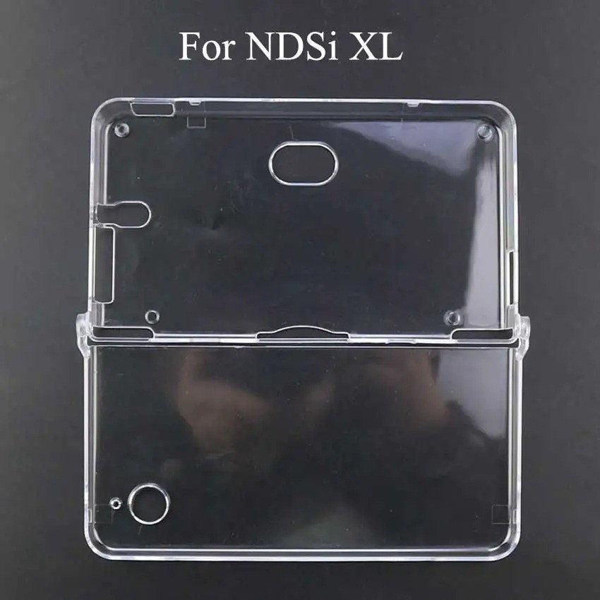 For Nintendo 3DS Clear Snap-on Plastic Crystal Hard Shell Protective Case Cover.