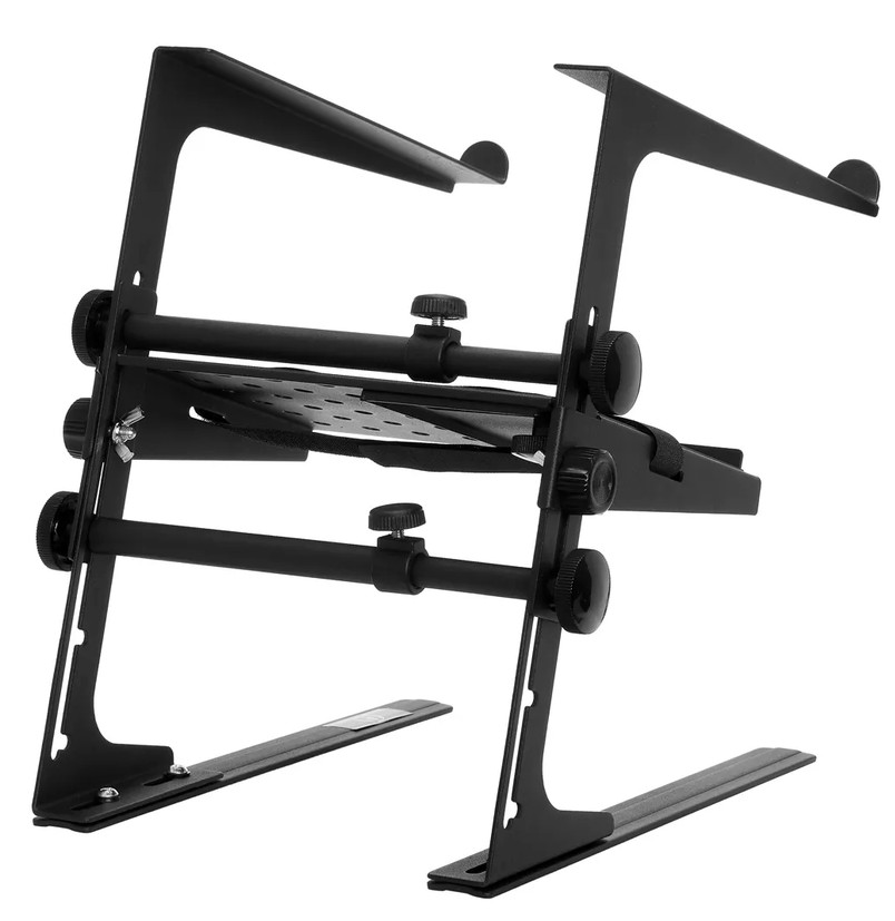 PRO Adjustable DJ Laptop Stand - Portable Universal Foldable STURDY Design - NEW