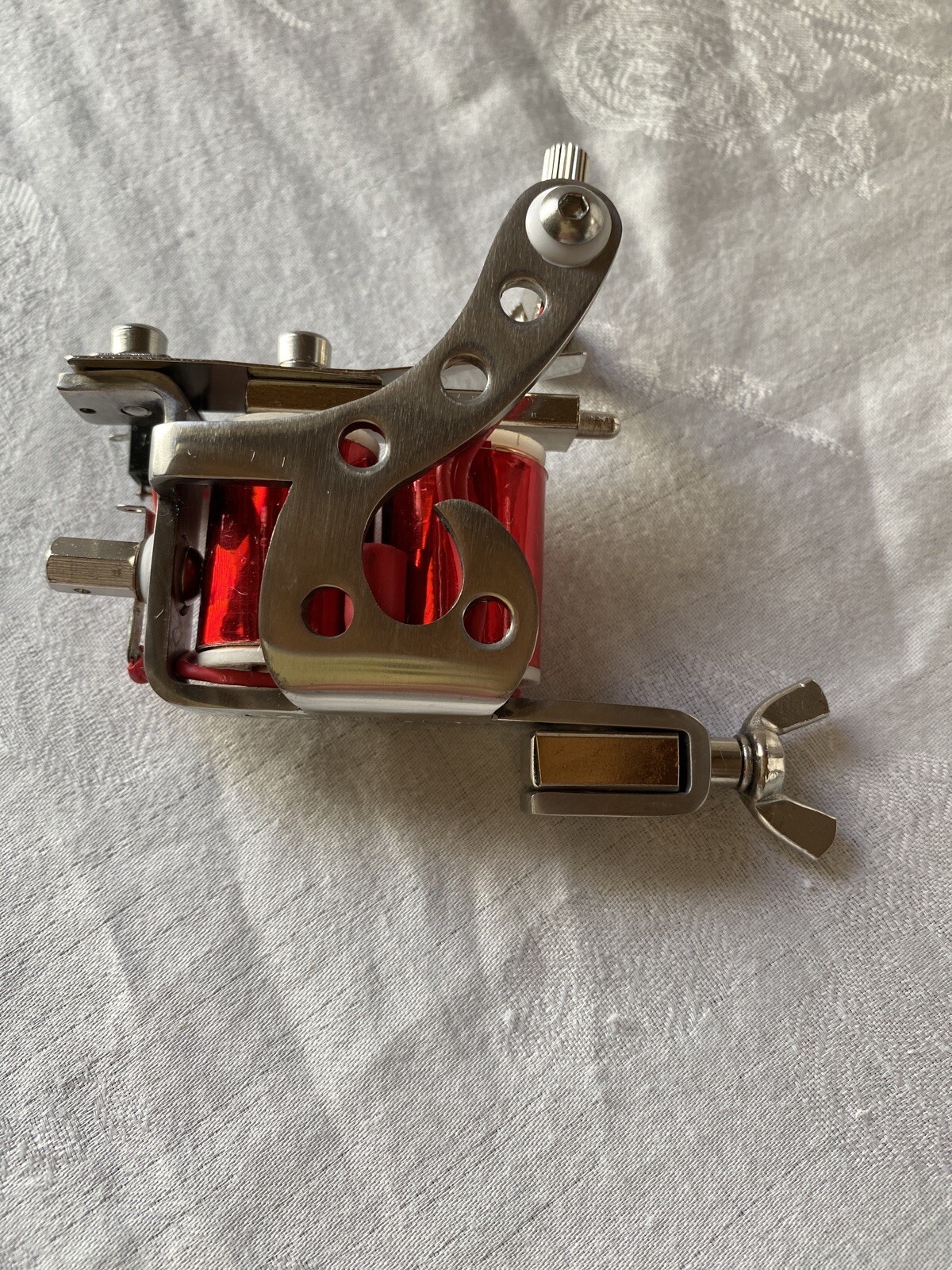 High Quality Stainless Steal Frame Tattoo Machine Gun Liner Or Shader 10-wrap S3