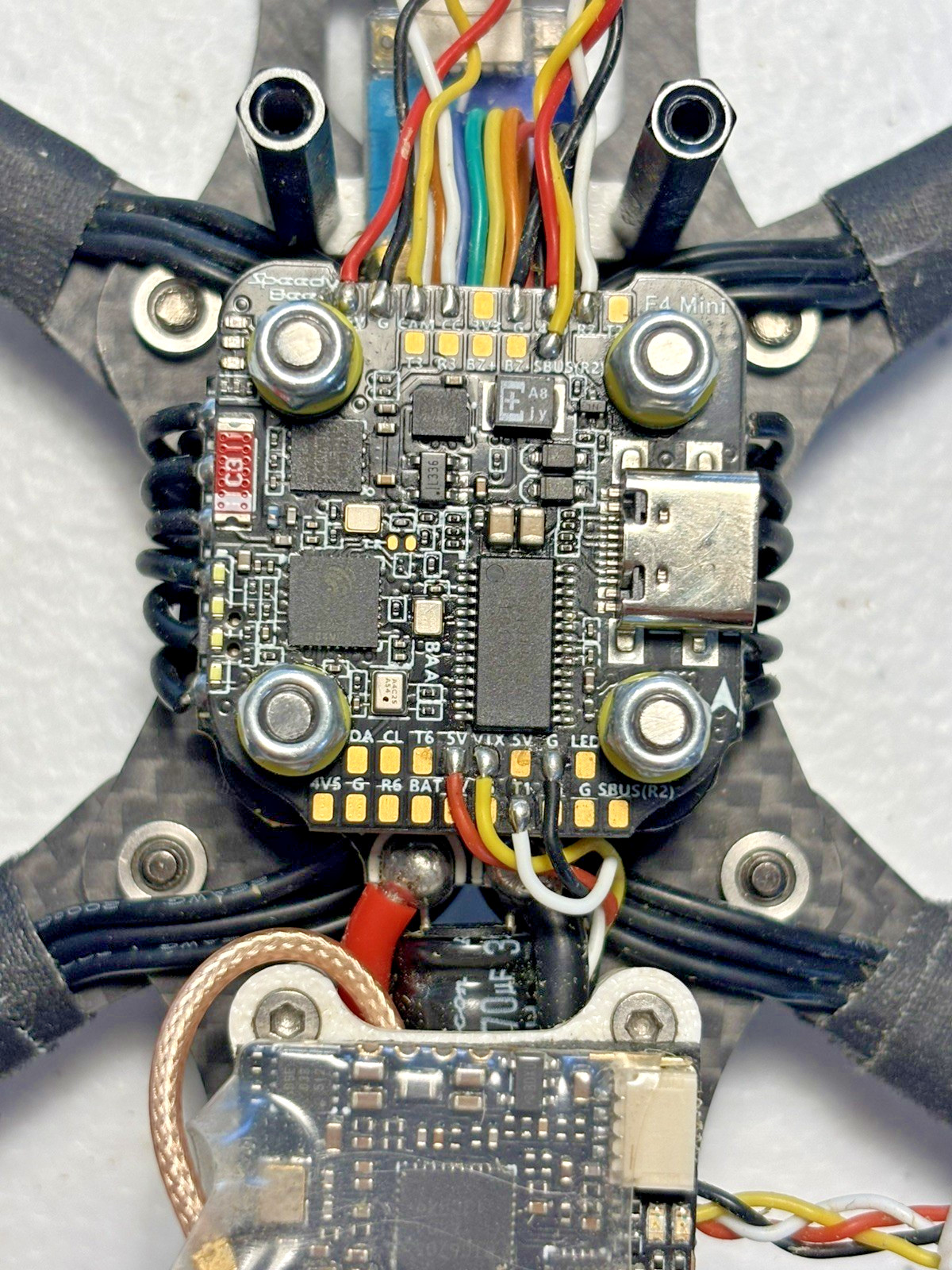 Complete FPV Drone Setup — Self-Built 3" 4S Freestyle Quad w/ Controller, Goggle
