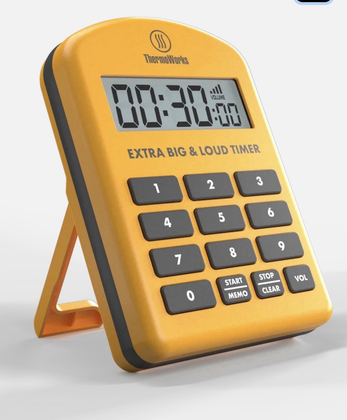 Extra Big & Loud Timer by ThermoWorks