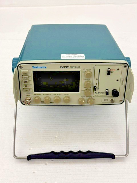 Tektronix 1503C TDR Cable Tester, 50K' Range, Test 50, 75, 93, 125 Ohm Cable