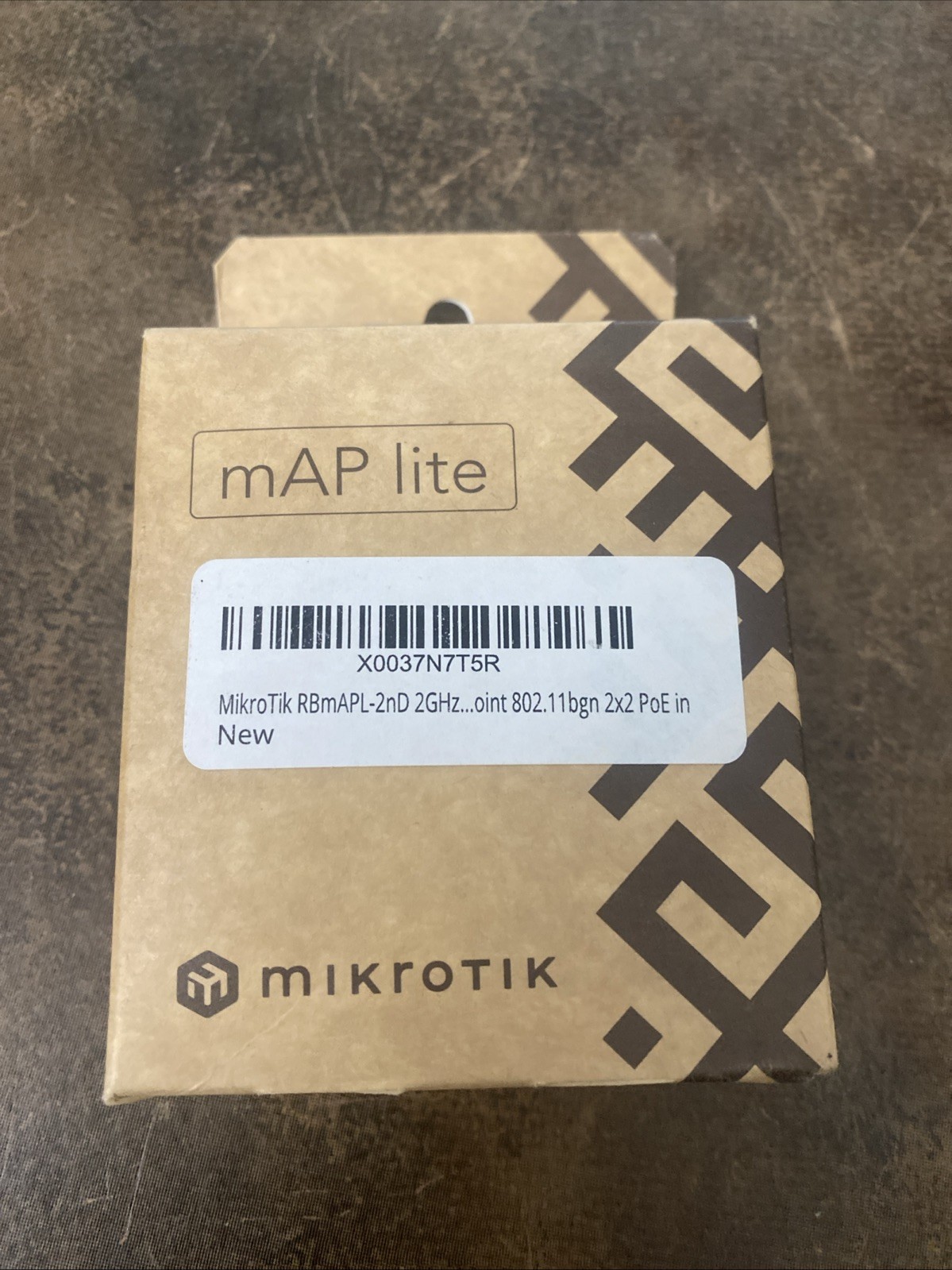 MikroTik RBmAPL-2nD 2GHz mAP lite access point 802.11bgn 2x2 PoE in - New