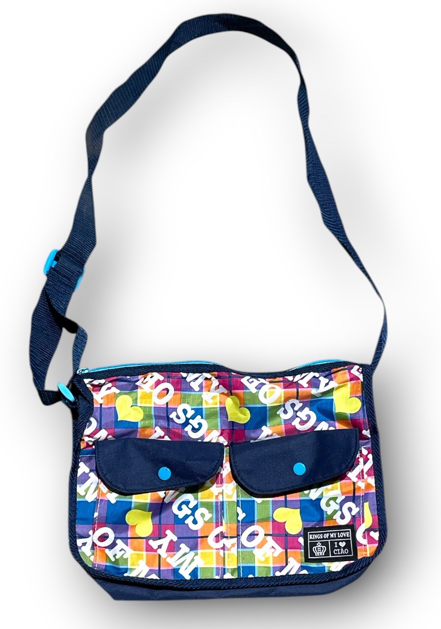 Ciao supplement KING OF MY LOVE shoulder bag  12”x9”