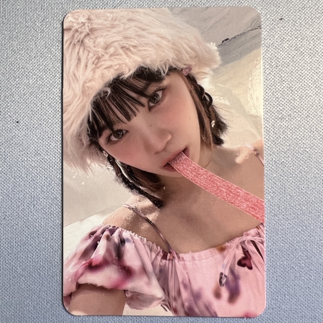 1pc Chaewon LE SSERAFIM FEAR NOT Edition Celeb K-pop Girl Photo Card Candy Sweet