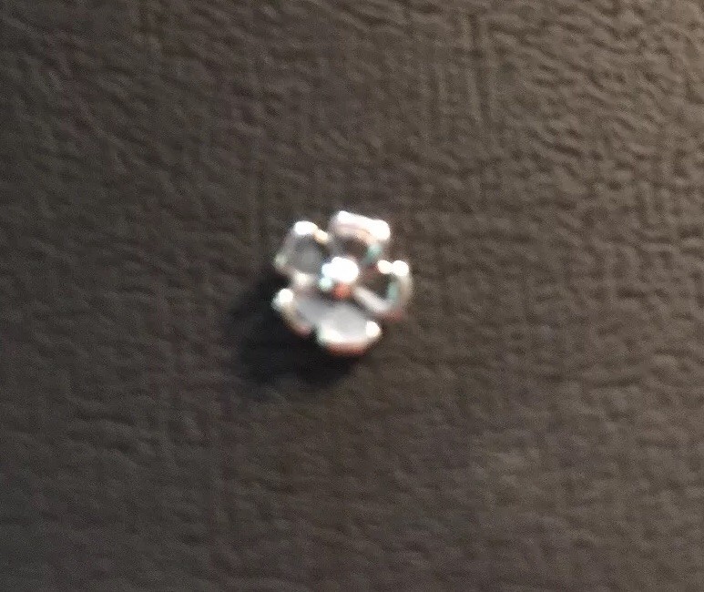 5 Sterling Silver Rosettes 5/32 Inch Diameter 5mm