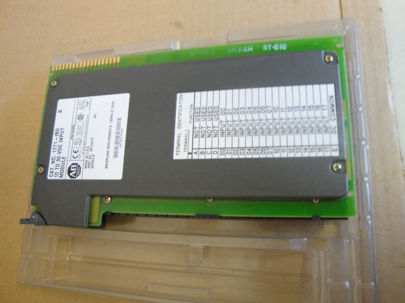 NEW ALLEN BRADLEY 1771-IBD INPUT MODULE SERIES B