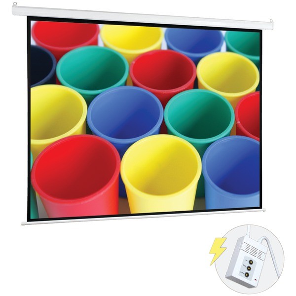 Pyle 72" Motorized Projector Screen, Electronic Automatic Display