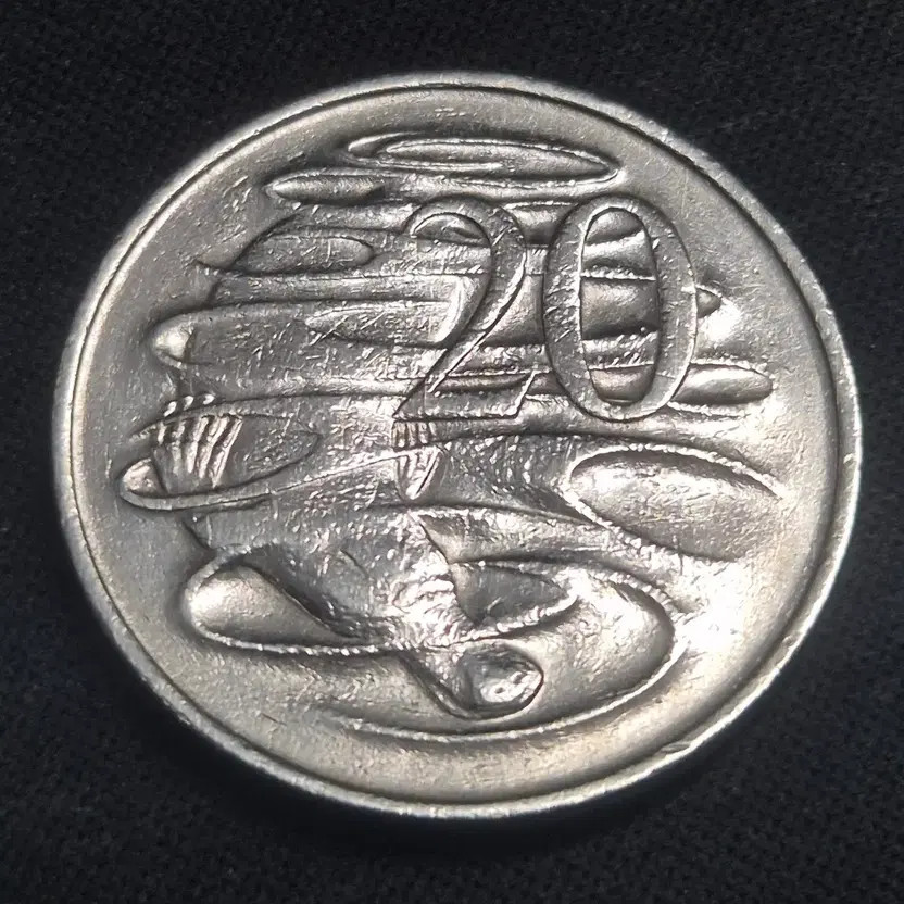 [EP. 477] 1967 Australia 20 Cents Coin