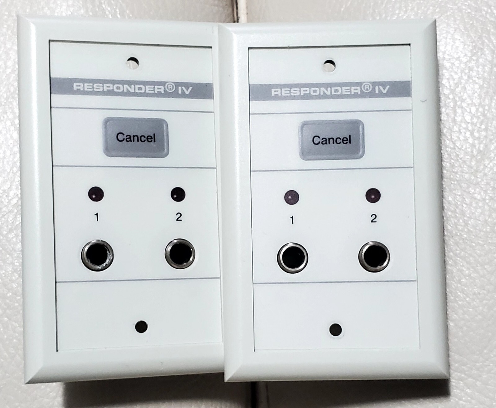 New Rauland-Borg Responder IV NC2JACK 2 AUX Alarm Input Station W/ CANCEL Button