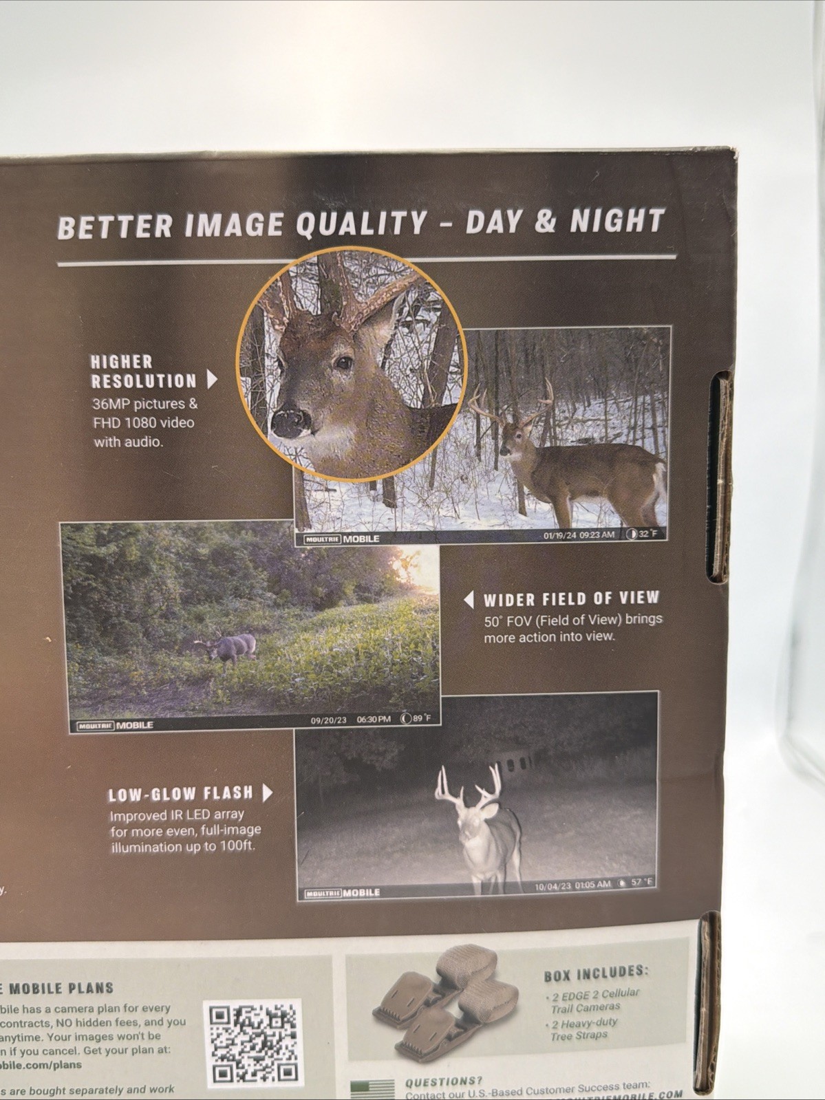 Moultrie Mobile Edge 2 Cellular Trail Cam, 2-Pack Free Ship