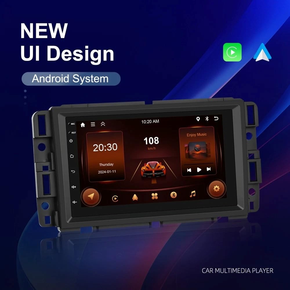 7 Inch HD Touchscreen Car Stereo 2015-2022 CarPlay Android Auto Backup Camera