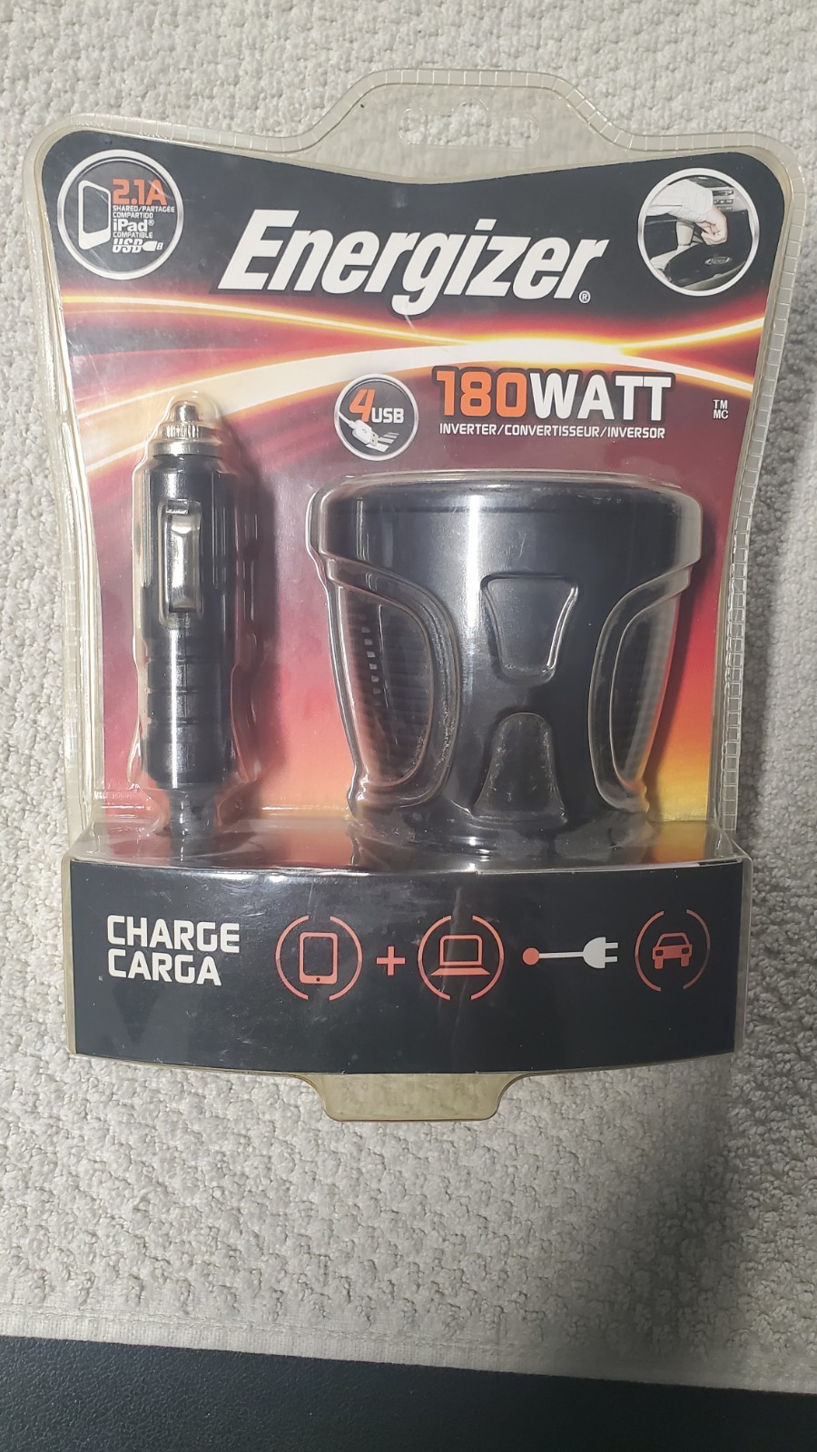 Port Device Energizer USB Charging Ports Charger Station Car Travel Tool NEW