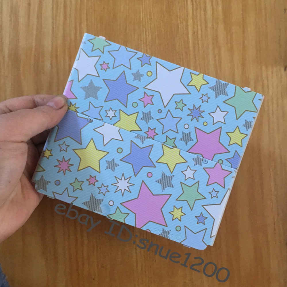 Nintendo New 3DS Kisekae Cover Plates Colorful Stars console Replacement Shell