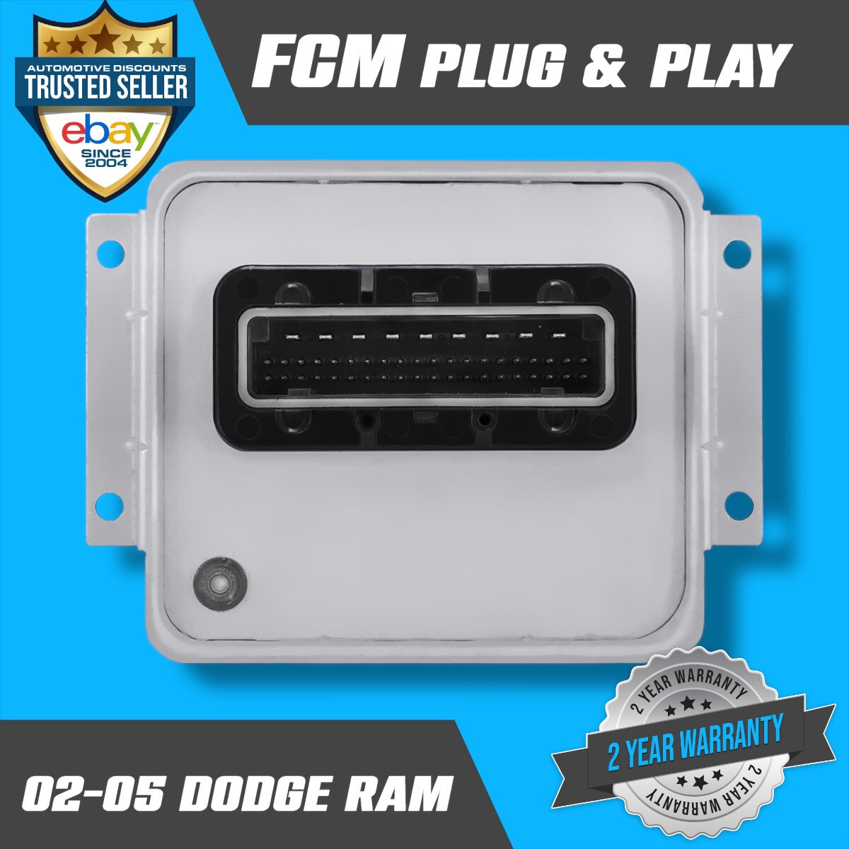 2004 Dodge Ram FCM Front Control Module P/N 56051036 Multifunction Module