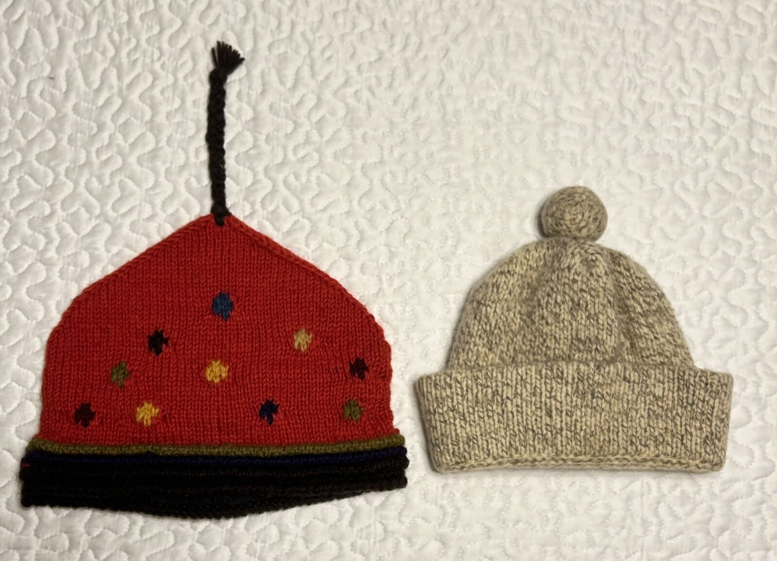 Newari & LL Bean Wool Ski Caps Beanies
