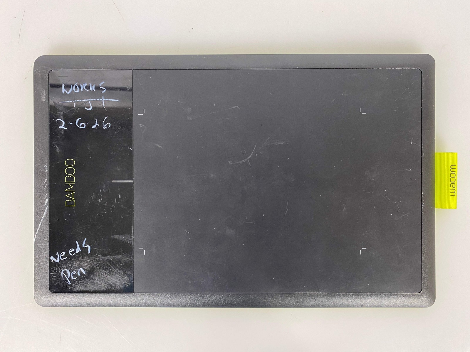 Wacom Bamboo CTL-470 Graphic Pen Tablet *No Pen*