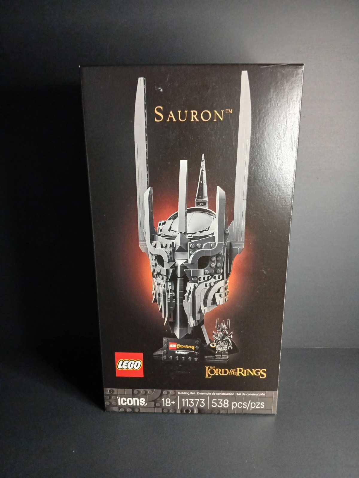 LEGOs (11373) The Lord Of The Rings Sauron's Helmet Brand New Sealed