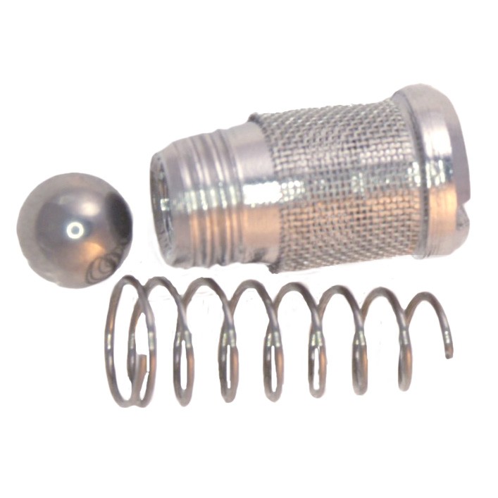 PMF H46-1/8CK Carpet Cleaning Wand VeeJet Strainer 1/8in 100 mesh with check val