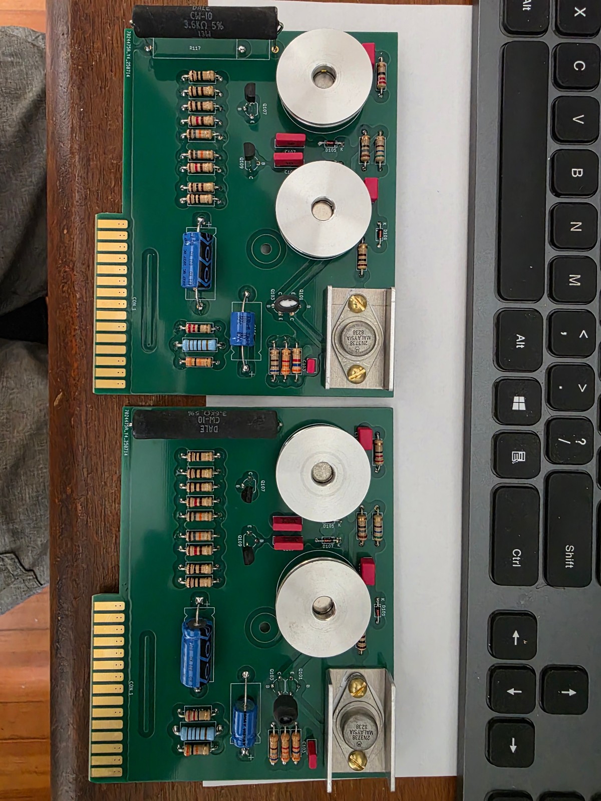 Mcintosh  Mc2300  Driver boards matched   Price is for pair