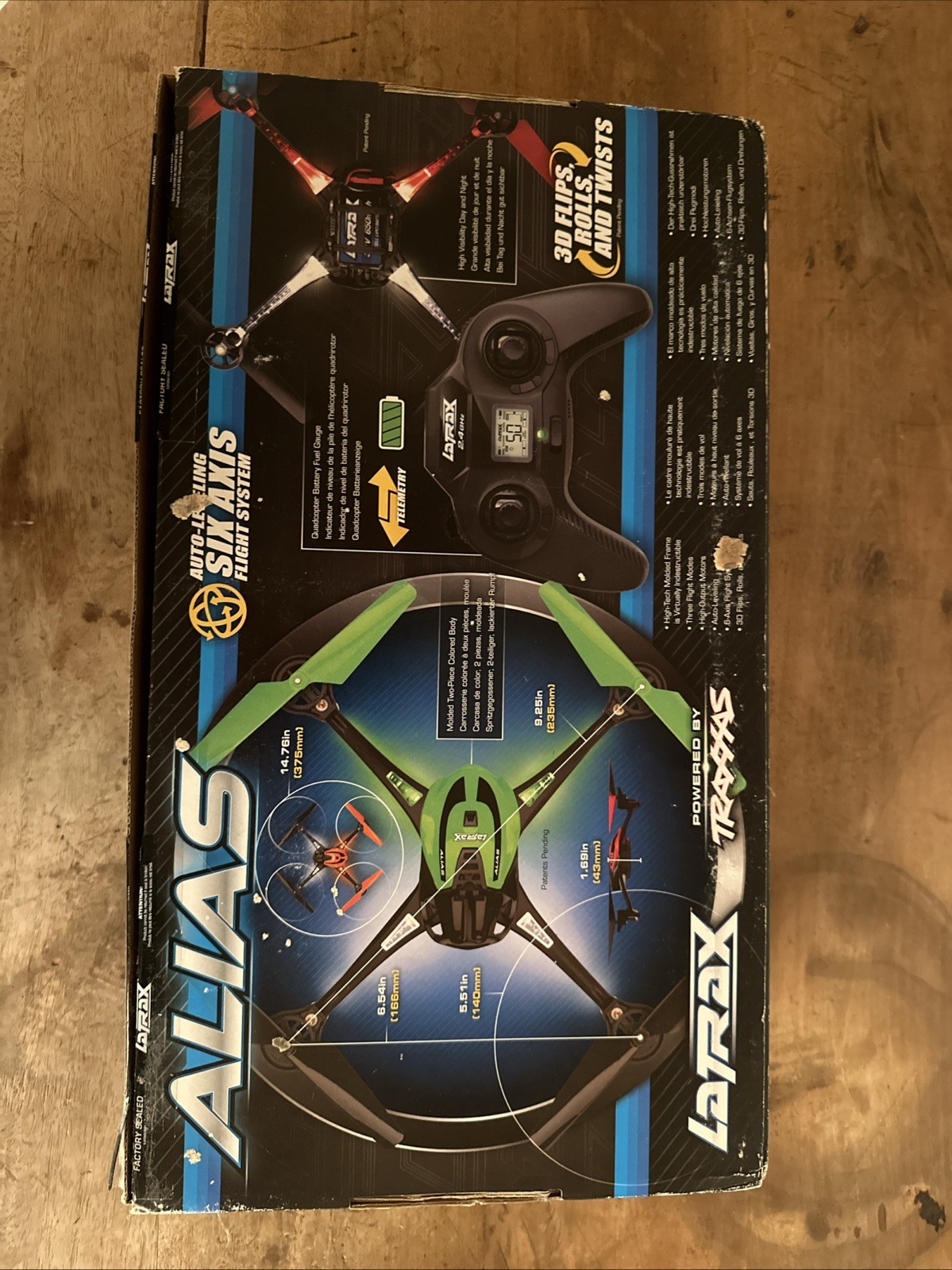 Traxxas LaTrax Alias Ready-To-Fly Micro Electric Quadcopter Drone (Green)