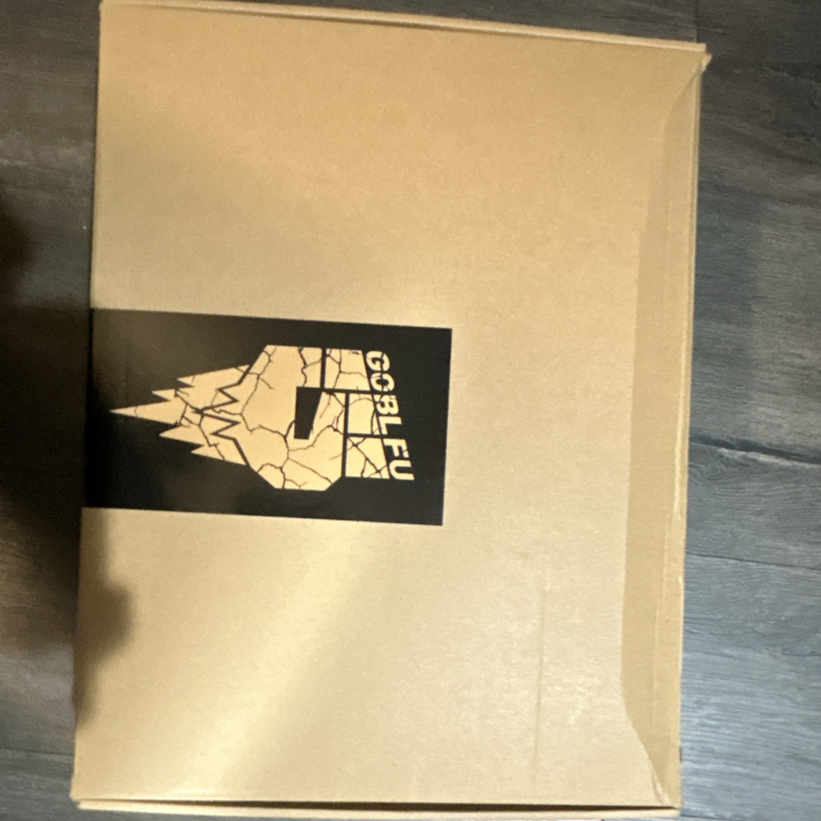 GOBLFU Black Boxing Gloves Boxed in Original Packaging, Premium Protective Gear