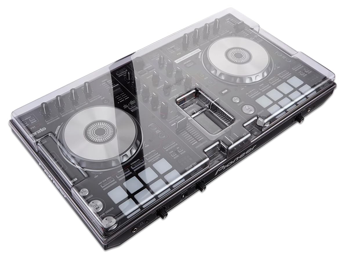 Decksaver Cover for Pioneer DDJ-SR Serato DJ Controller Smoked Brown