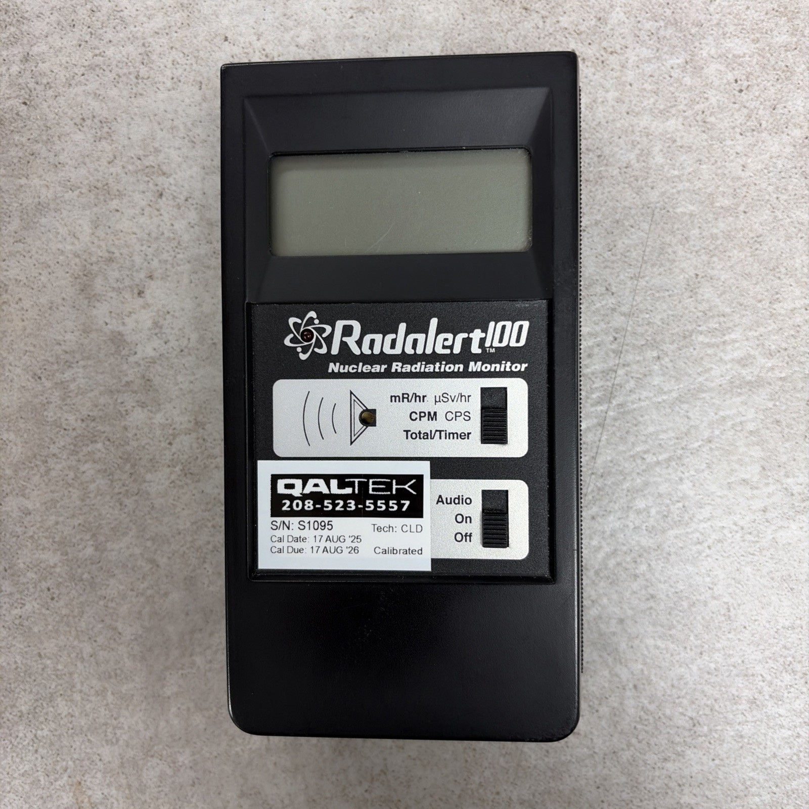 Radalert 100 Nuclear Radiation Monitor