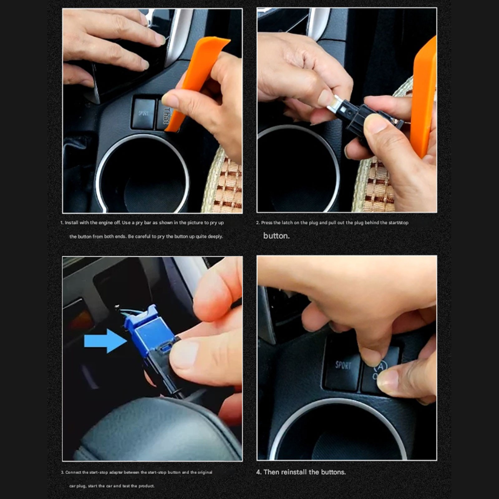 Auto Disable Automatic Start Stop Eliminator Canceller For Toyota RAV4 2019-24
