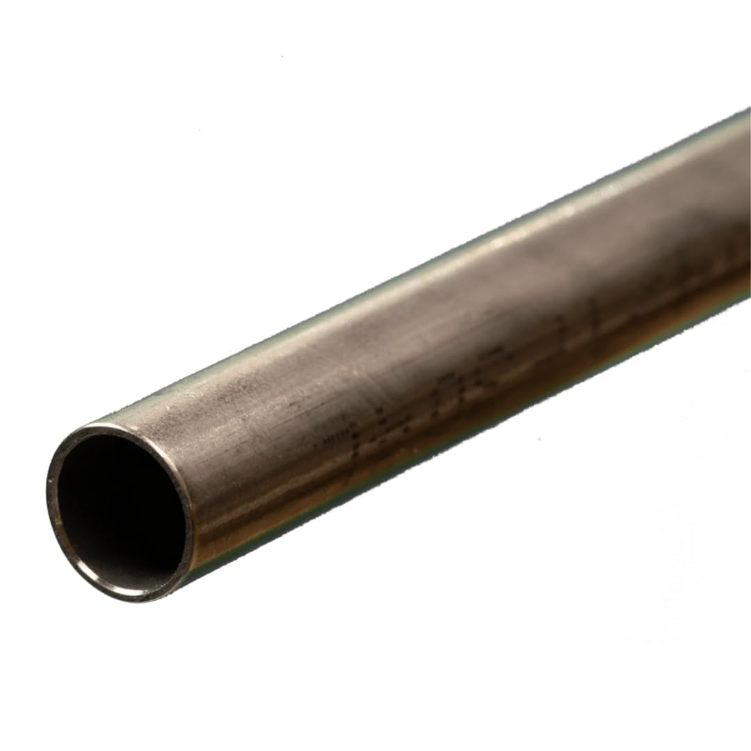 K&S Precision Metals Round Stainless Steel Tube 87121-7/16" 7/16" OD,