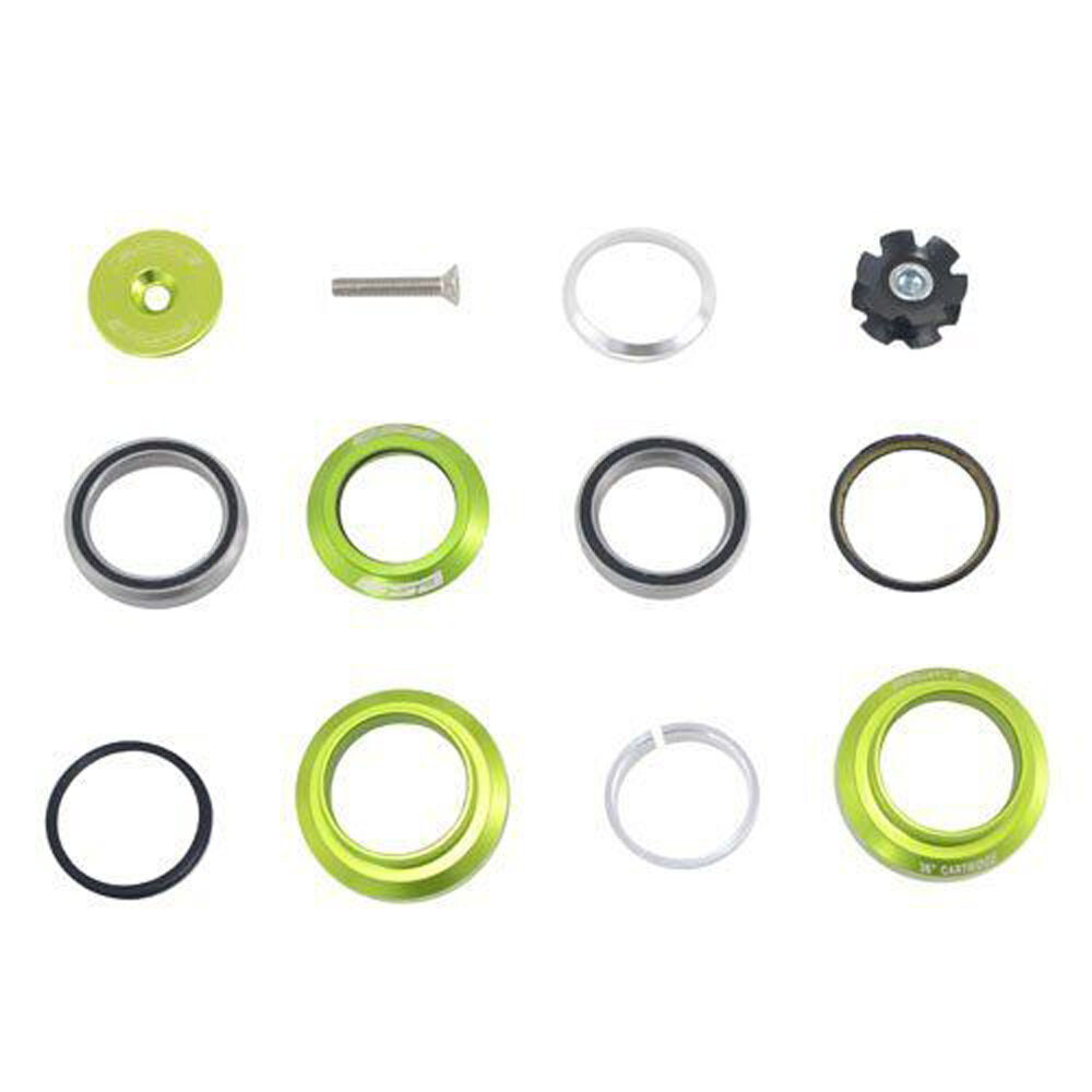 FSA Orbit MX 1-1/8" Threadless MTB Road Headset with Top Cap , Green