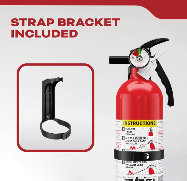 Set of 2 FIRE EXTINGUISHER For Car Truck Auto Marine Boat Kidde 3-Lb Dry