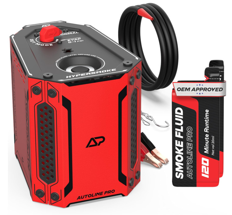 Máquina de Humo EVAP 12V con Compresor y Presión Ajustable para Autos